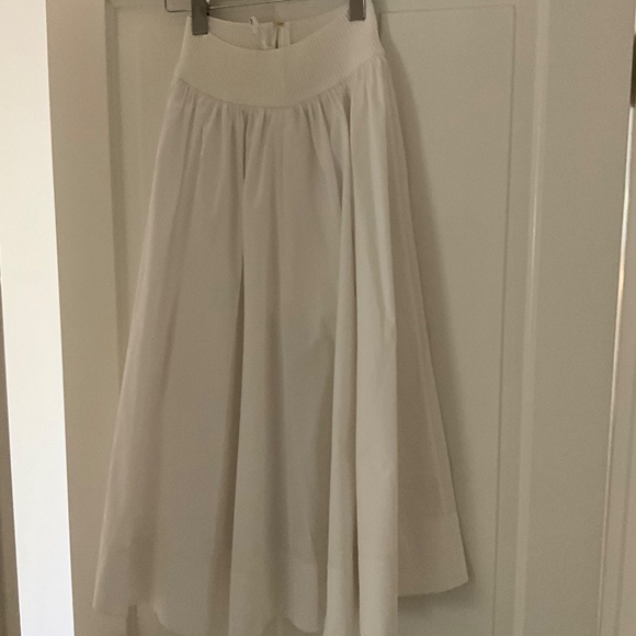 White Zimmerman Poplin Skirt Size Small/XS - Picture 3 of 3